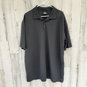 Nike Golf Dri-Fit Men’s Golf 3 Button Polo Shirt Size XXL in Gray